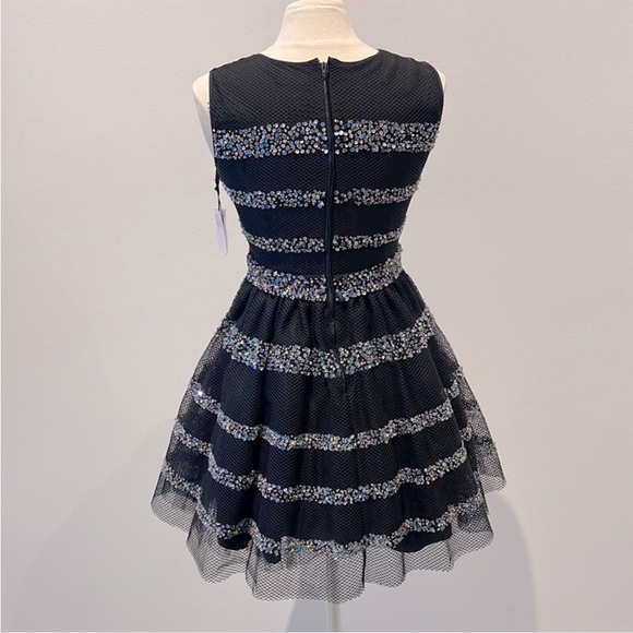 NWT Red Valentino Tulle & Sequin Cocktail Dress Size 2 - Picture 3 of 5